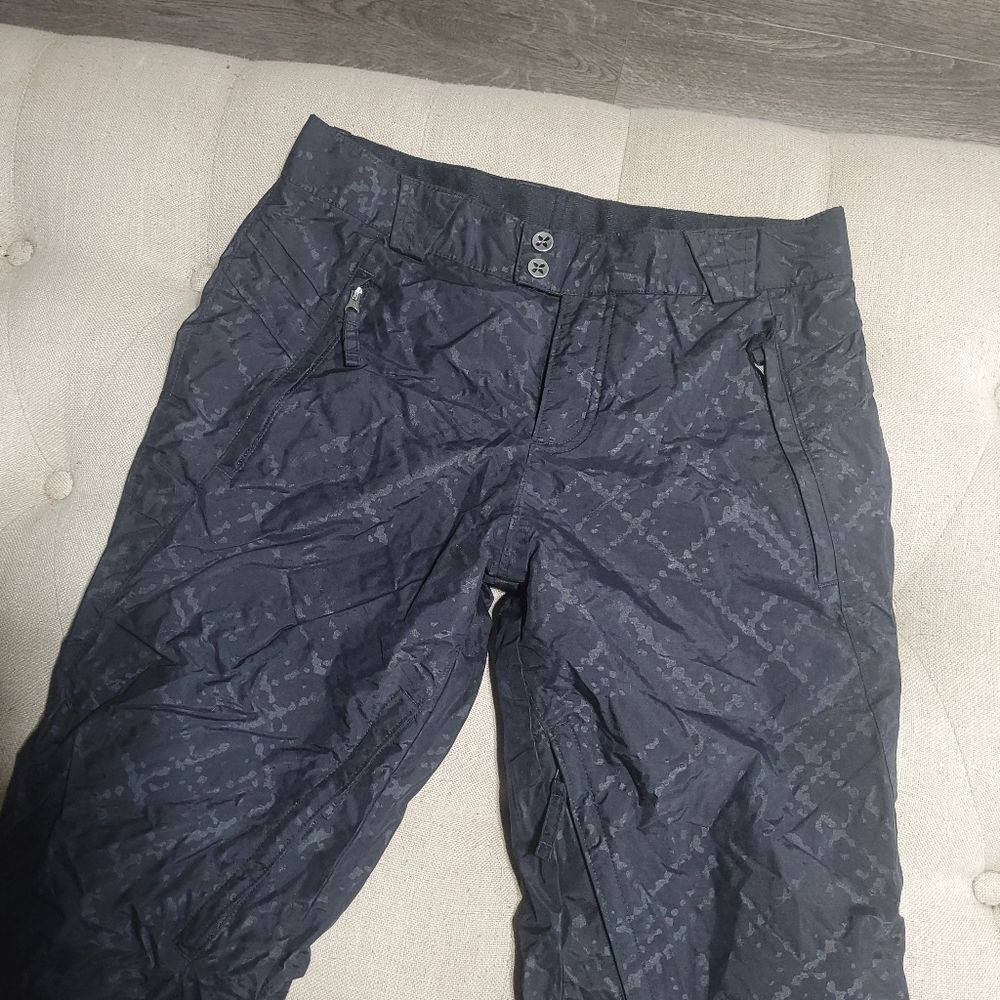 Columbia Omni Tech Snow Pants Black Insulated Waterproof Size XS Women's